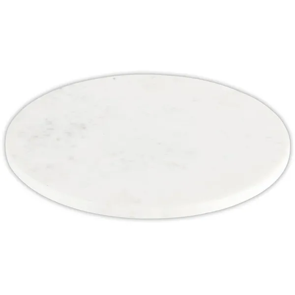 Flash Sale Marie Dumas White Marble Lazy Susan