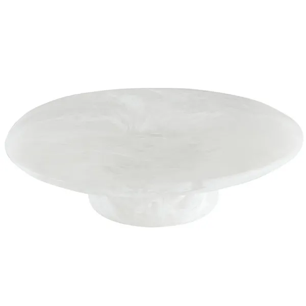 Cheap Marie Dumas White Resin Pedestal Bowl