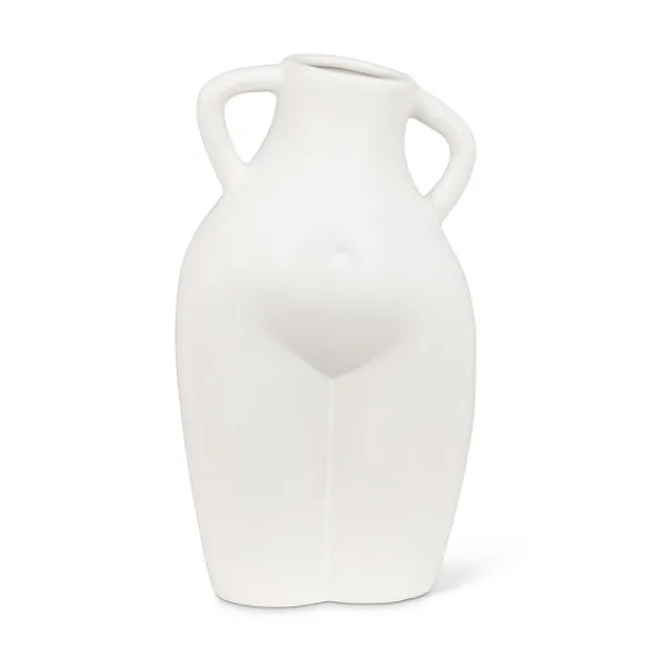 Discount Marie Dumas White Silhouette Vase