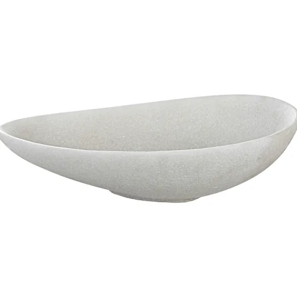 Outlet Marie Dumas White Swoop Bowl