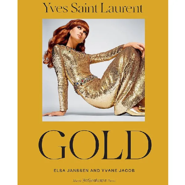 Store Marie Dumas Yves Saint Laurent Gold Coffee Table Book